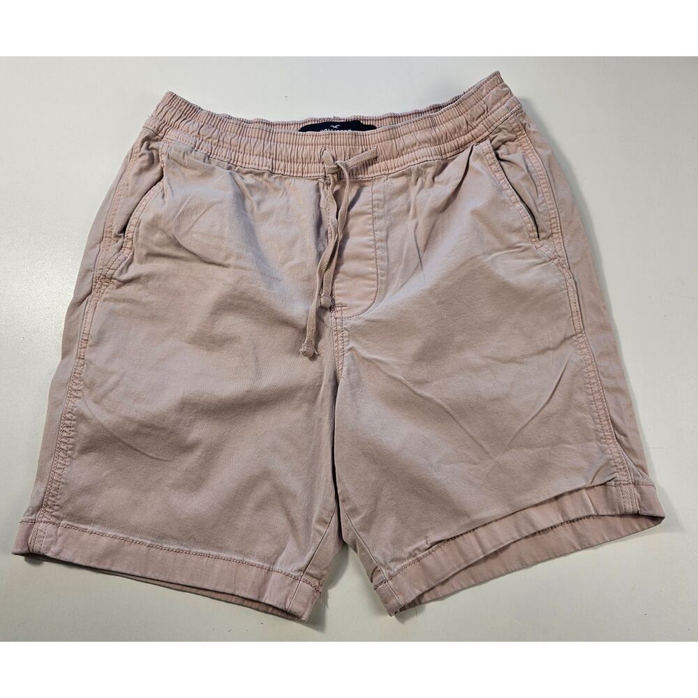 Hollister Prep jogger short epic flex size small y2k light pink shorts casual